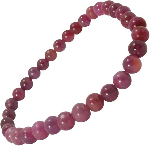 ★クリアルビー 11ミリ珠 ブレスレット④(SA+) セール20%OFF】宝石質 極上 ルビー 8ミリ パワーストーン ブレスレット